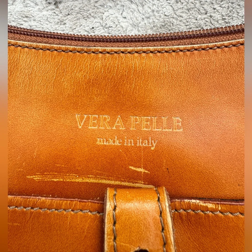 Vera Pelle Side Bag - Italian Leather - Picture 2 of 8